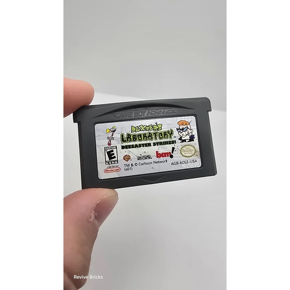 Dexter's Laboratory:‎ Deesaster Strikes (Nintendo Game Boy Advance, 2001) Tested